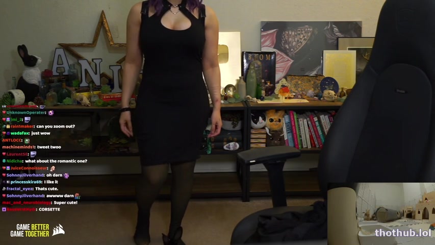 OnlyFans leaked Sweet Anita Tits Build A Goth Twitch Stream Highlight on HDthot