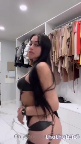 OnlyFans leaked Jailyne Ojeda Leather Lingerie on HDthot