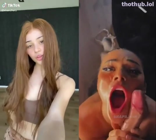 OnlyFans leaked khancherz tiktok slut worships cock on HDthot