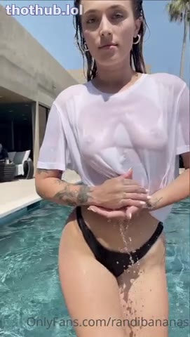 OnlyFans leaked Miranda Bissonnette OF wet t-shirt on HDthot