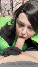 Chel Hell Bunny Shego Blowjob