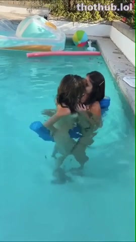 Violet Summers OnlyFans leaked Violet Summers - My sister riding a pool noodle with me! on HDthot