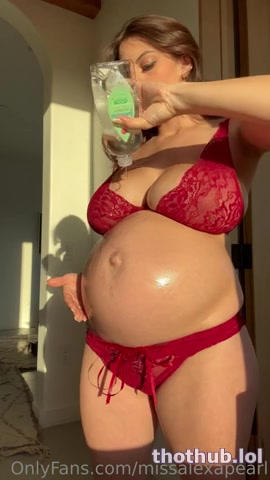 Miss Alexa Pearl OnlyFans leaked Alexa Pearl JOI Pregnant Strip Tease Onlyfans Leak on HDthot