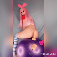 Belle delphine yoga ball fuck