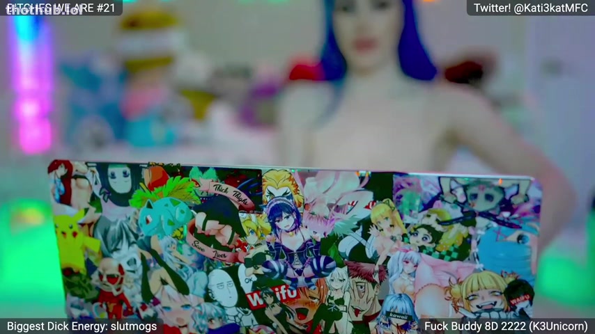 Kati3Kat OnlyFans leaked Kati3kat's webcam show from January-26-2022 on HDthot