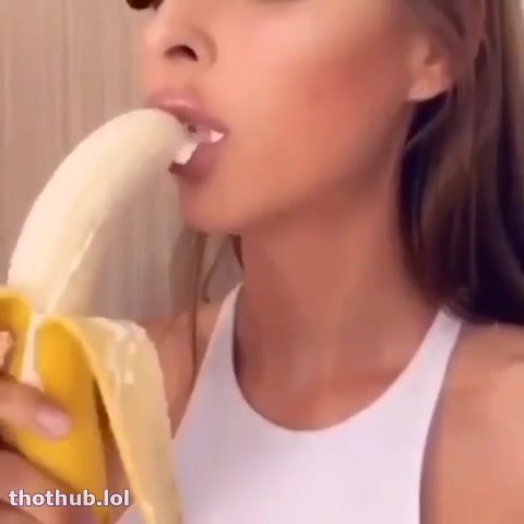 OnlyFans leaked Banana blowjob on HDthot