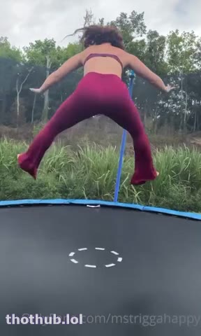 OnlyFans leaked [MSTRIGGAHAPPY] trampoline on HDthot