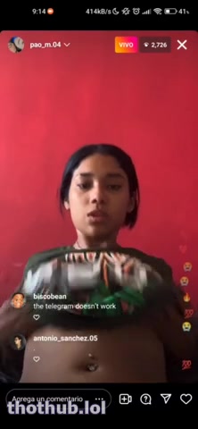 OnlyFans leaked Pao Márquez Live Instagram on HDthot