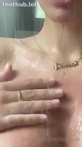 OnlyFans leaked happylittlesprout, lilsproutt shower 2 on HDthot