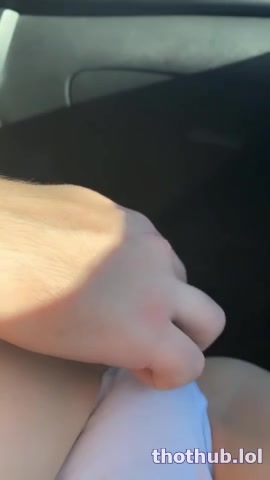 OnlyFans leaked Fiona Sprouts - Touching baby girl’s pussy in the car on HDthot