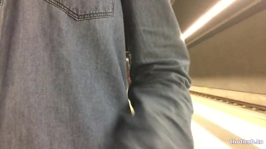 OnlyFans leaked Apr 08 - Upskirt pussy flashing in metro on HDthot