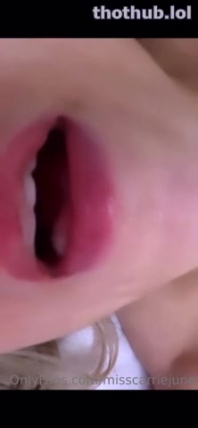 OnlyFans leaked MissCarrieJune Facial on HDthot