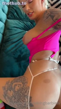 vikingbarbie pink monokini fuck