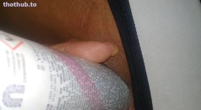 OnlyFans leaked Deodorant masturbate 3 on HDthot