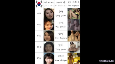 South Korean Female Ero Actress Nude Model Not A Pornstar Or AV Ranking Top 60 3