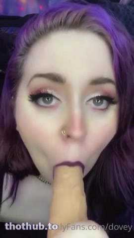 OnlyFans leaked Dovey blowjob on HDthot