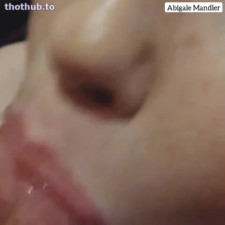 Abigale Mandler Blowjob