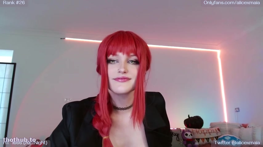 AlicexMaia OnlyFans leaked AlicexMaia's webcam show from October-02-2021 on HDthot