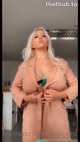 OnlyFans leaked Blondie Fesser on HDthot