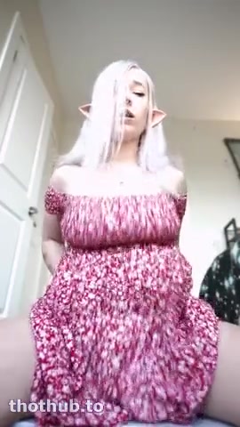 OnlyFans leaked Bigtittygothegg elf Rides on HDthot