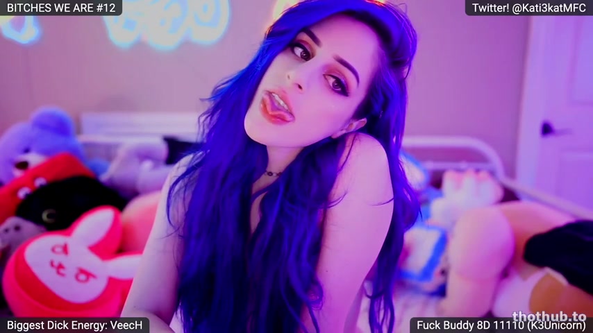 Kati3Kat OnlyFans leaked Kati3kat's webcam show from August-21-2021 on HDthot