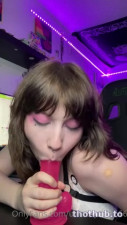 uwucaptain666 - Touki00 dildo blowjob