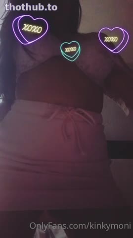 OnlyFans leaked KinkyMoni teases her big tits on HDthot