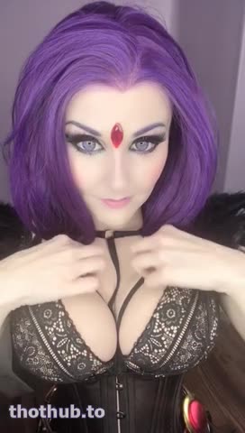 OnlyFans leaked Angie Griffin-Raven Cosplay on HDthot