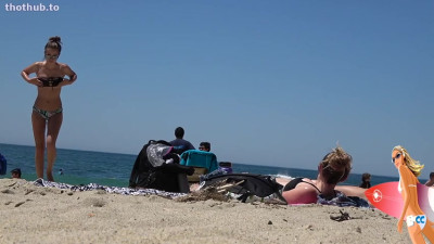 Beach Baddies hanging out