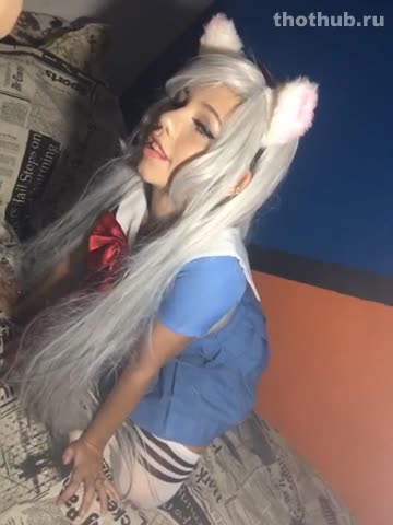 OnlyFans leaked Shy otaku girl experimenting with girls (Video 4) on HDthot