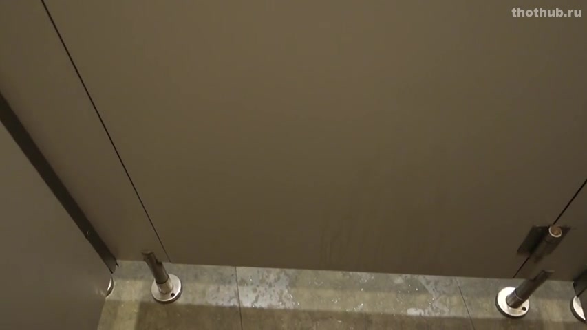 Littlesubgirl OnlyFans leaked little-subgirl asian slut squirt in busy public toilet on HDthot