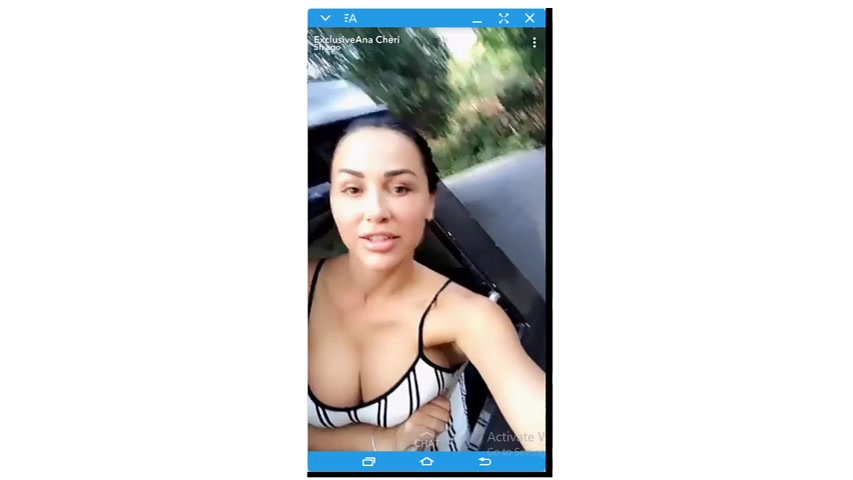 Ana OnlyFans leaked Ana's Snapchat (Video 279) on HDthot