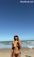 Nude public beach tiktok thot jiggle