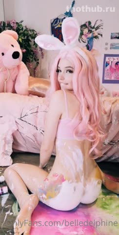 Belle Delphine OnlyFans leaked Belle Delphine Ass Painting Set Leaked (Video 3) on HDthot