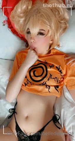 Belle Delphine OnlyFans leaked Belle Delphine Naruto Girl Set (Video 7) on HDthot