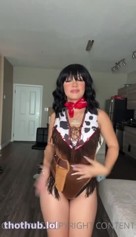 OnlyFans leaked Amariah Morales Ass Tease Cowgirl Cosplay Onlyfans Leak on HDthot