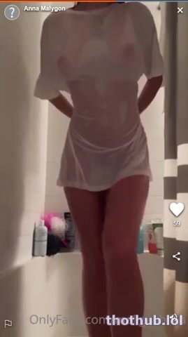 OnlyFans leaked Anna malygon onlyfans shower (onlyfans) on HDthot