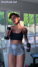 Sommer Ray workout video