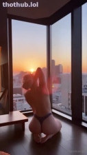 Jessica Nigri topless sunset