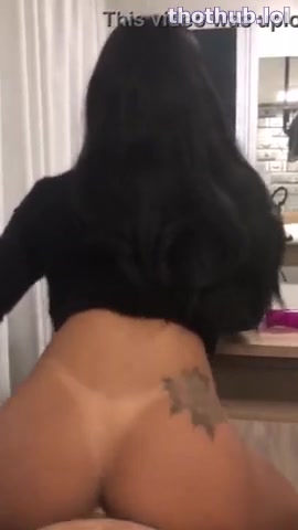 OnlyFans leaked Amazing big butt brunette riding on HDthot