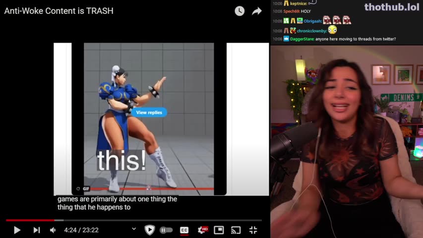 OnlyFans leaked Denims Chun Li Cosplay Twitch Clip DenimsTv on HDthot