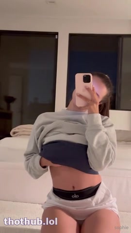 OnlyFans leaked Sophie Mudd spreading naked bouncing her massive 32H on HDthot