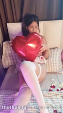 SandyDao Cute viet chinese teen lingerie