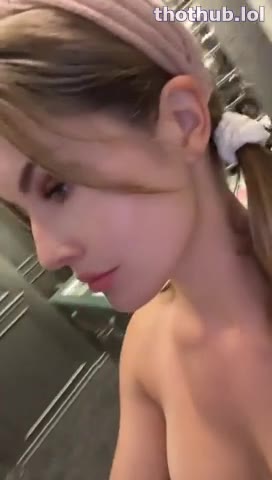 OnlyFans leaked amanda cerny topless mirror selfie failure on HDthot