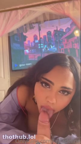 OnlyFans leaked layladeline pov blowjob on HDthot