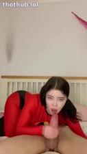 Mrs. Incredible blowjob onlyfans