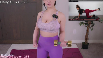 Bunny Ayumi Sexy Yoga Work Out Stream