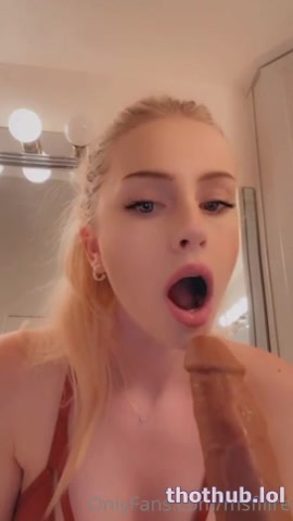 MsFiiire OnlyFans leaked msfiiire dildo bj on HDthot