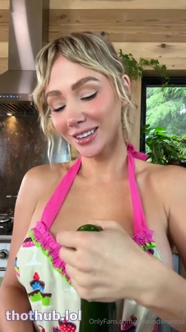 OnlyFans leaked Sara Jean Underwood Cucumber video on HDthot