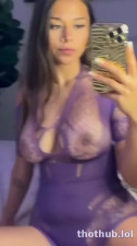 Sophieraiin Purple Bodysuit Cameltoe